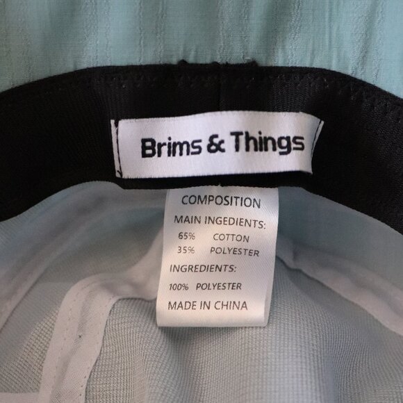 Brims & Things Womens Blue Bucket Hat with Bow Outdoor Lightweight Summer Sun - Picture 5 of 6